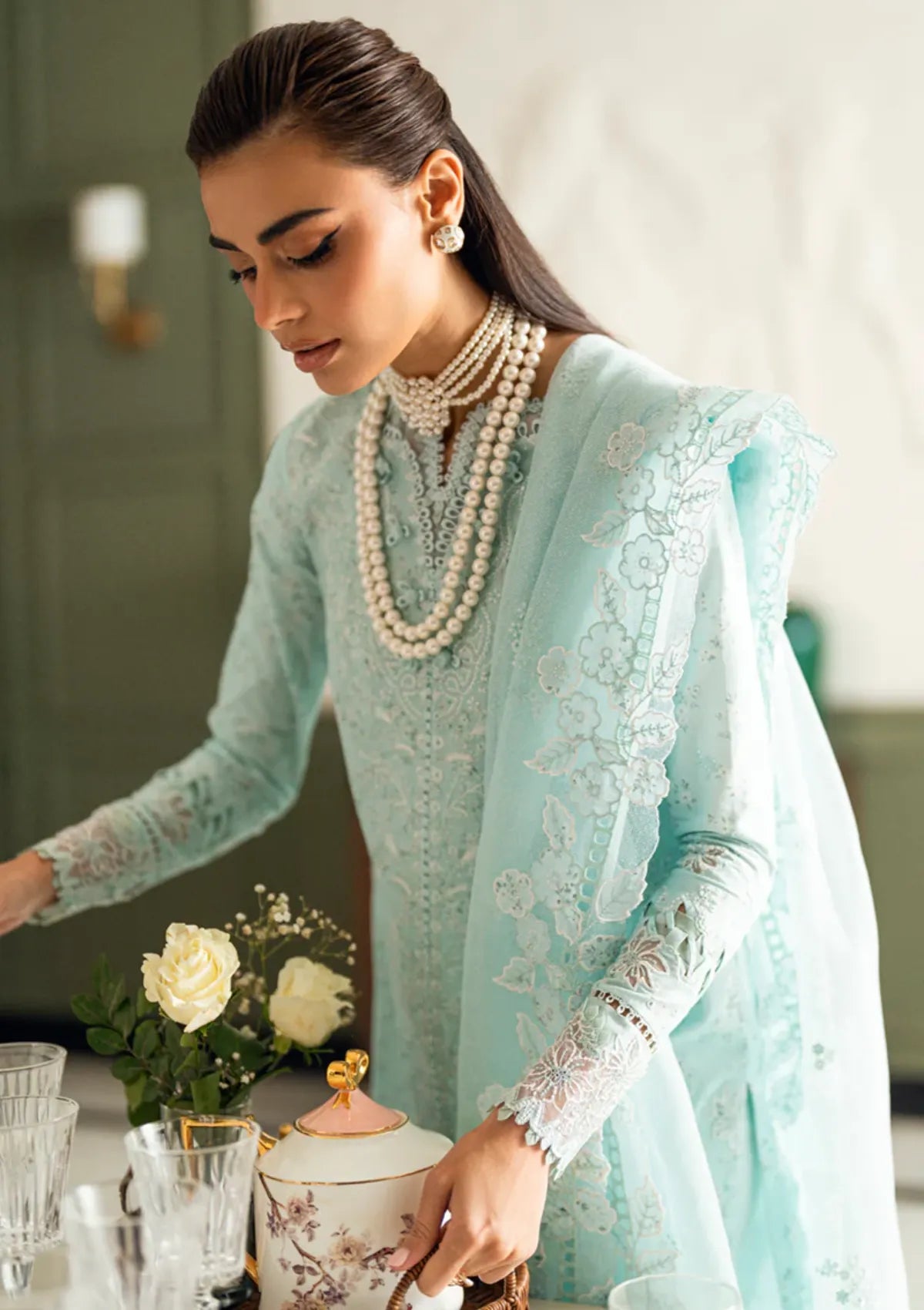 03-Piece Printed Lawn Suit - Ready To Wear