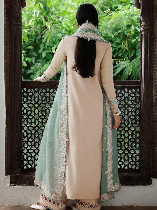 Ivory Sage Chikankari - Lawn Suit With Chikankari Dupatta | Ready To Wear