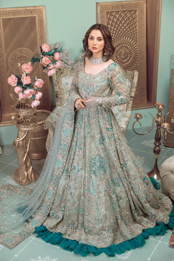 03 -Piece Bridal Wear Maxi -Ready To Wear.
