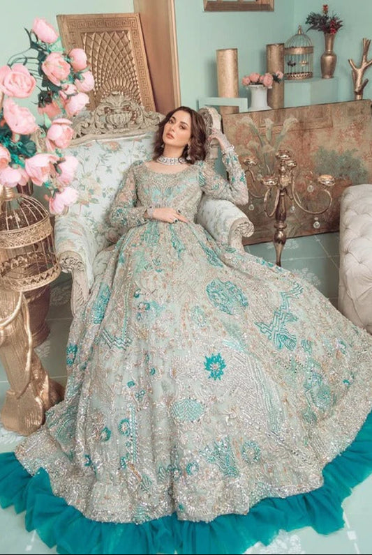 03 -Piece Bridal Wear Maxi -Ready To Wear.
