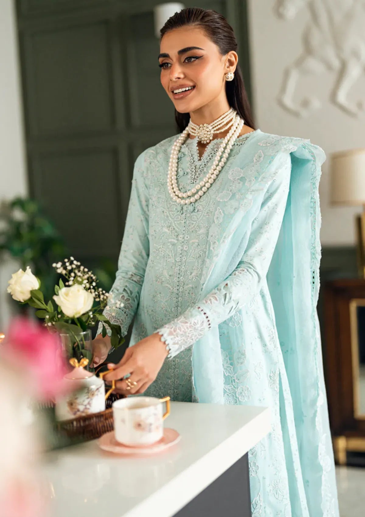 03-Piece Printed Lawn Suit - Ready To Wear