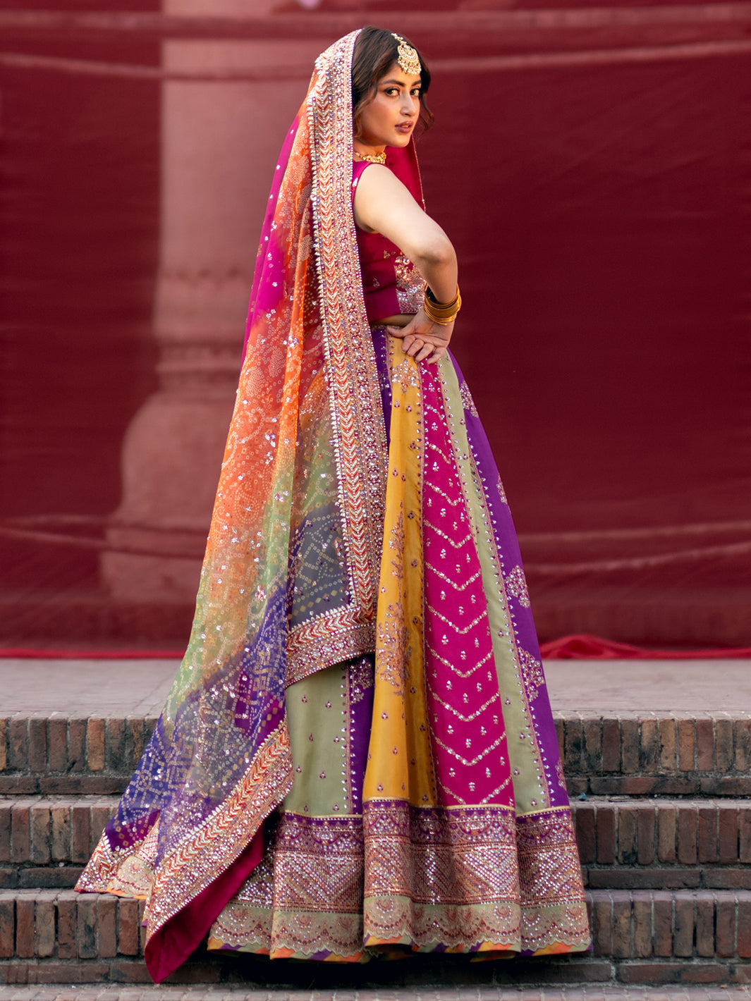 Luxury Stitched Bridal Suit - Ready To Wear