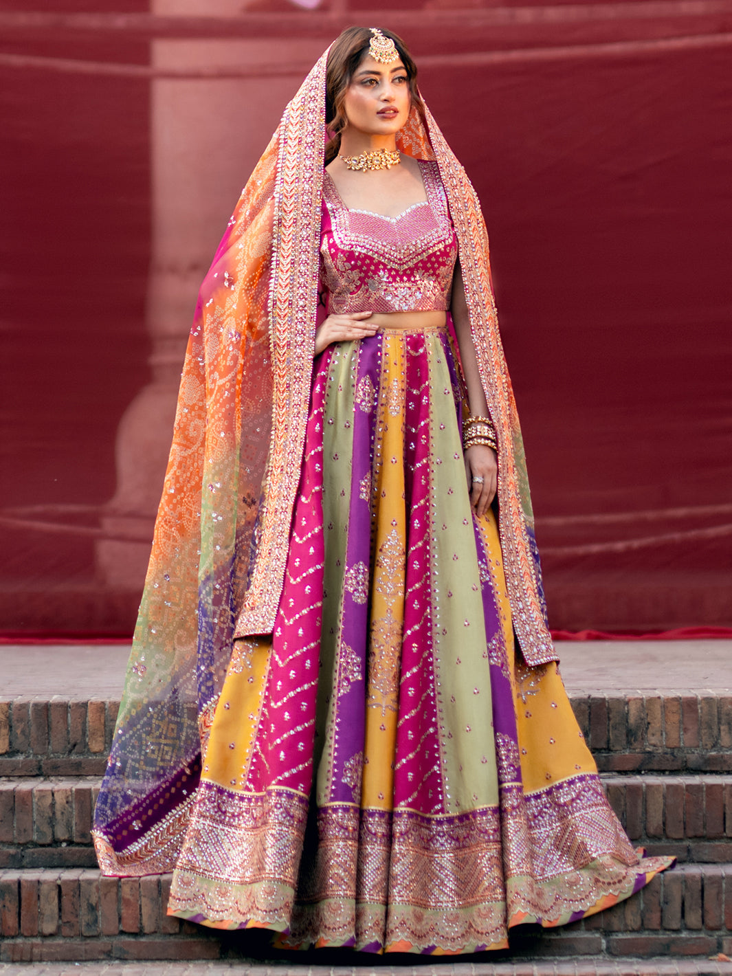 Luxury Stitched Bridal Suit - Ready To Wear