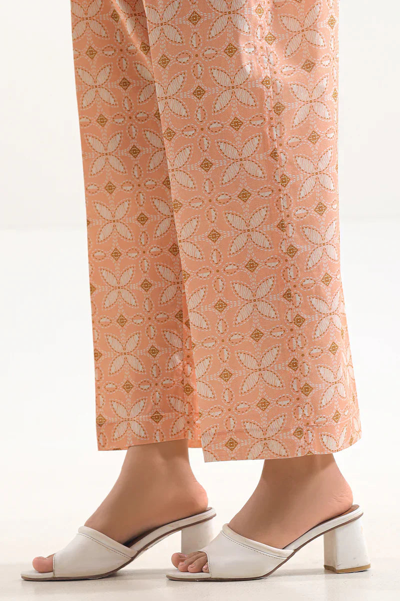 2 Piece Stitched Lawn Suit - Ready To Wear