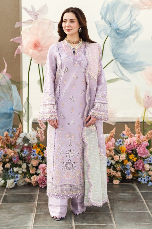 3 Piece Stitched Embroidery Chikankari Suit - Ready To Wear