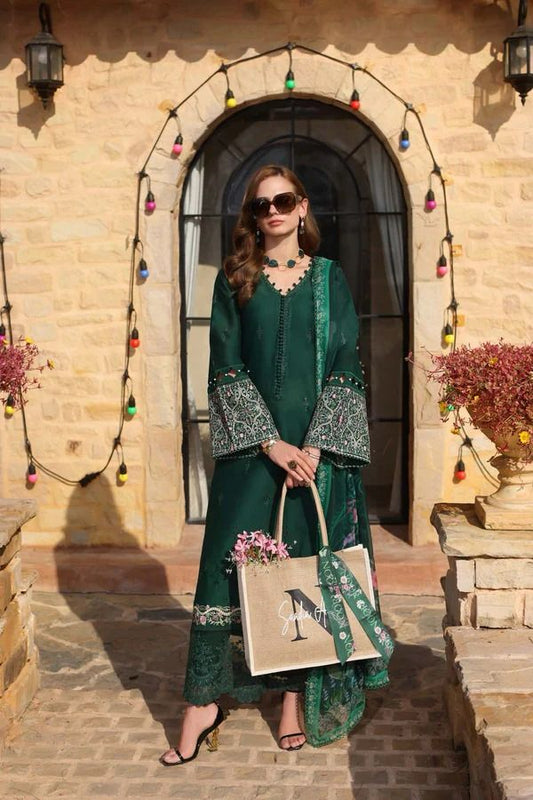 3 Piece Stitched Chikankari Suit - Ready To Wear