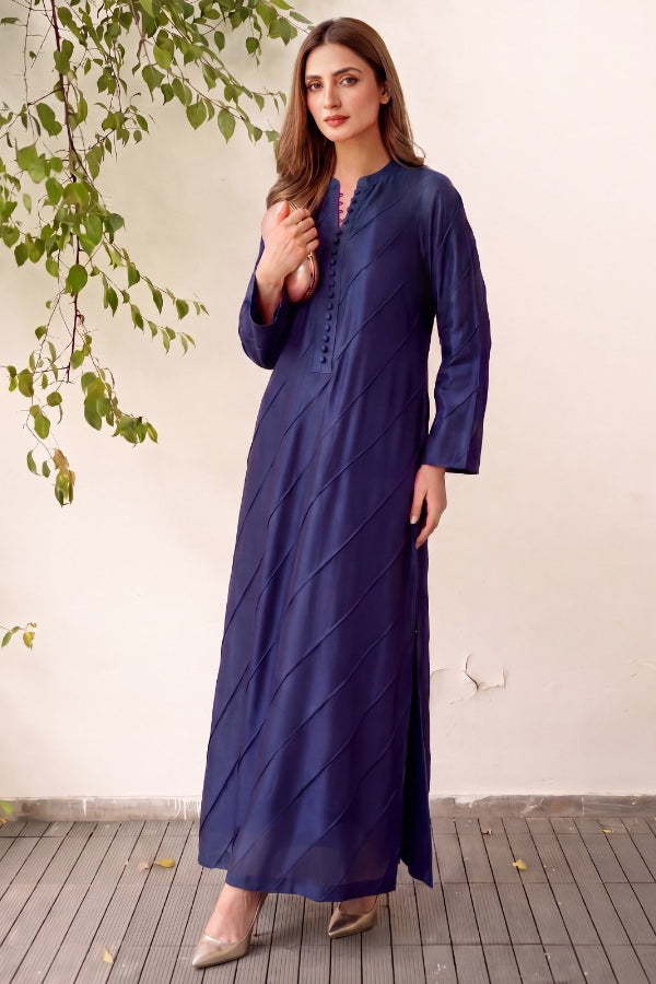 Filza - Navy | Kaftan Set