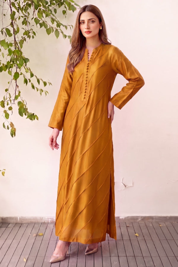 Filza - Mustard | Kaftan Set
