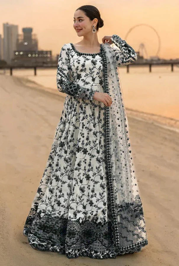 03-Piece Lawn Suit (Maxi Style) - Ready To Wear