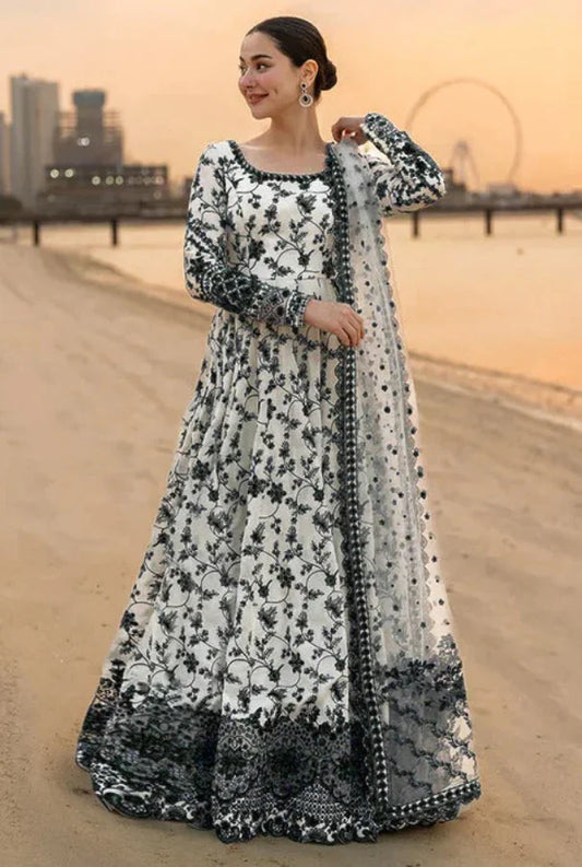 03-Piece Lawn Suit (Maxi Style) - Ready To Wear