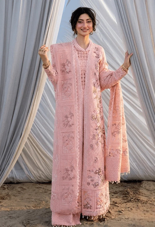 03-Piece Lawn Suit With Chikankari Embroidery | Ready To Wear